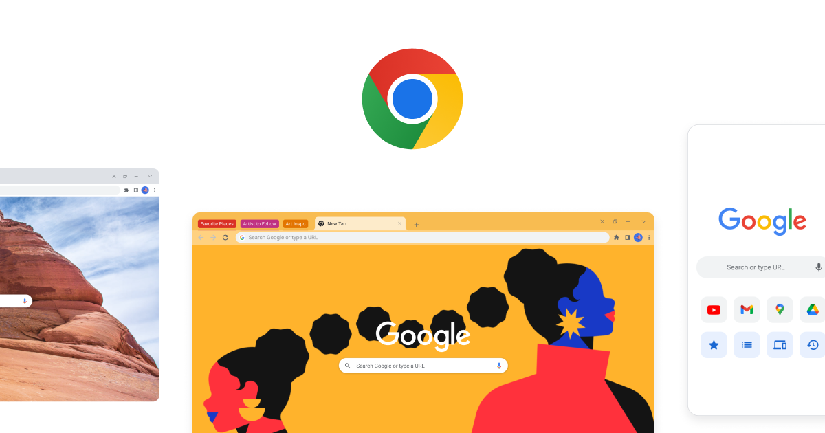 Chrome – 원하는 대로 활용할 수 있는 빠르고 안전한 웹브라우저