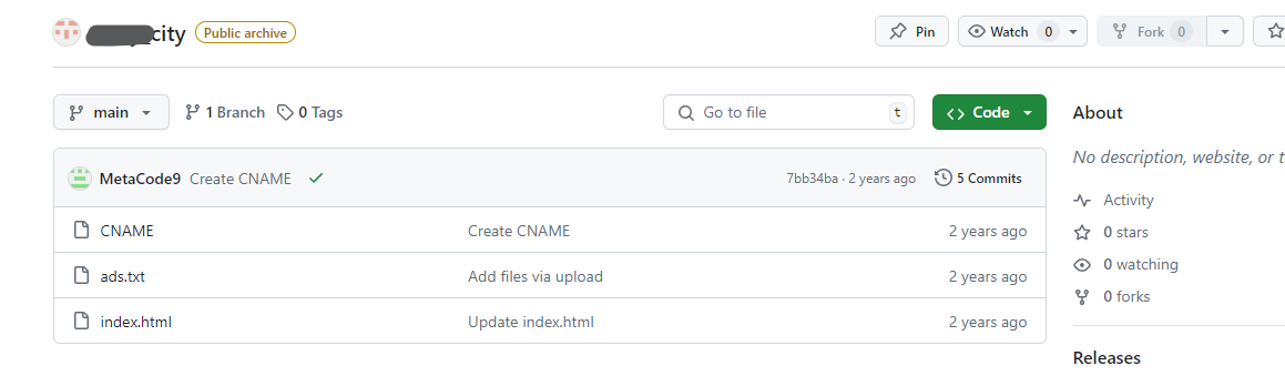 티스토리 2차 도메인 Github 계정 이전하기